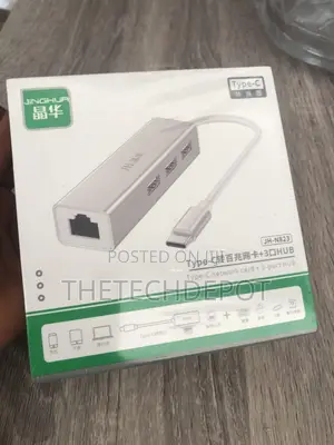 Type-C Network Card + 3-portHub