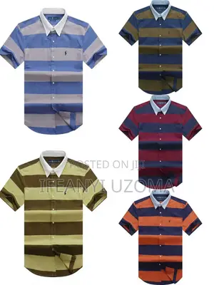 Classic Designer Short Sleeves Shirt