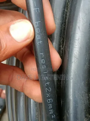6mm 2core Heat Resistant Flexible Cable