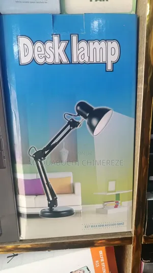 Adjustable Metal Desk Lamp | E27 Study, Reading Salon Work Light