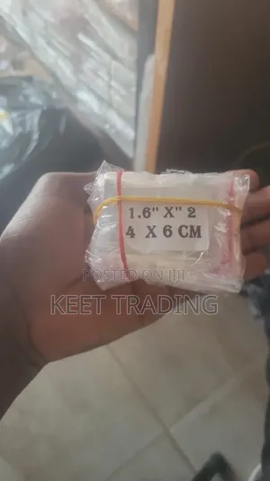1.6 × 2 Glass Nylon Bags (4 × 6 Cm) – Small Transparent Bags Lagos