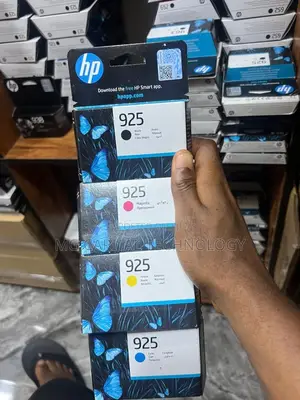 HP 925 Original Ink Cartridge (Black/Cyan/Magenta/Yellow)