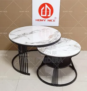 2 in 1 Marble Centre Table