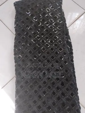 Black Velvet Tulle Lace