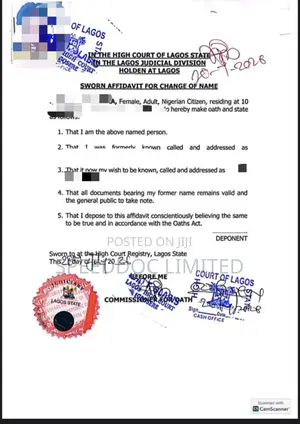 Court Affidavit