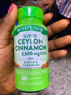 Nature's Truth Super Ceylon Cinnamon 2500mg X60 Capsules
