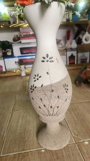 Wooden Flower Vase