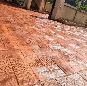 Stamped Concrete Floor