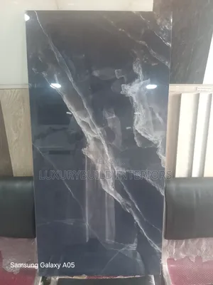 60by120 Floor and Wall Quality Tiles Glossy Surface With Carved Lines.