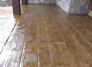 Stamped Concrete Floor Installation | Modern Decorative Flooring