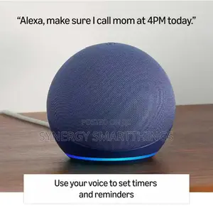 Amazon - Echo Dot 5th Gen- Deep Sea Blue Voice Control Assistant Smart