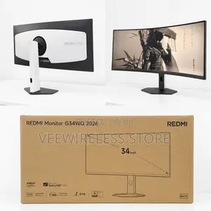 Redmi Curved Gaming Monitor G34wq,34 Inch WQHD Display 2026