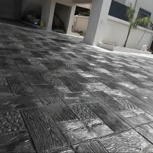 Stamped Concrete Flooring With Beautiful Designs, High Durability