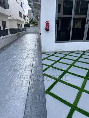 Unique and Perfect Stamped Concrete Floor