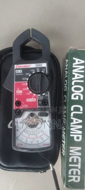 CHEKMAN 5002 Analogue AC/DC Clamp Meter