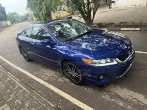 Honda Accord EX-L V-6 2dr Coupe w/Navigation (3.5L 6cyl 6A) 2014 Blue