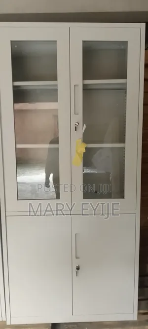 Full Height Cupboard- Half Glass