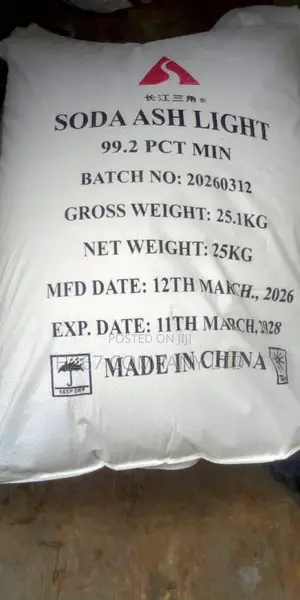 Soda Ash Light China 25kg
