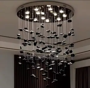 Luxury Stone Drop Chandelier (600mm)