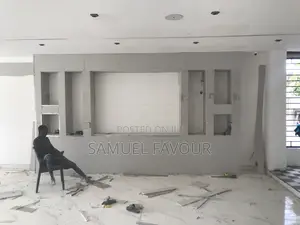 Gypsum Ceiling Wall Design Abuja | Elite Groups | POP Installation