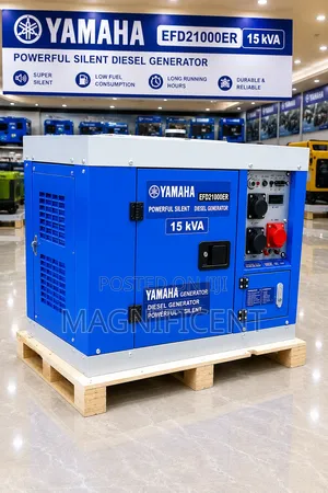 Oringinal 100% Copper Coil Yamaha 3 Phase Soundproof 15kva