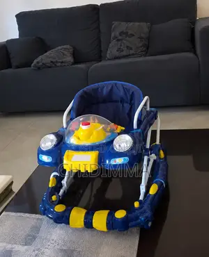 Neatly Used Adjustable Baby Walker With Music – Excellent Condition