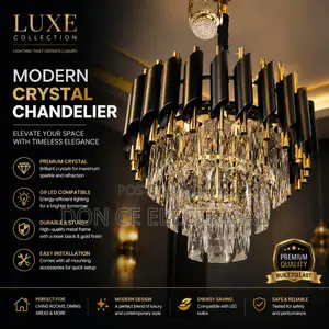 Luxe Crystal Chandelier