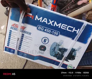 Bench Grinder MAXMECH Product 6"