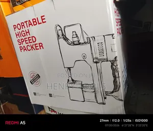 Portable High Speed Packer Bag Closer Back