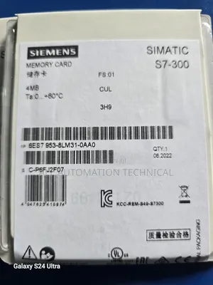 Siemens Simatic S7 Memory Card 4MB | 6ES7953 8LM31 0AA0