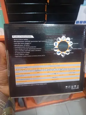 Mini UPS 10400Mah Type C