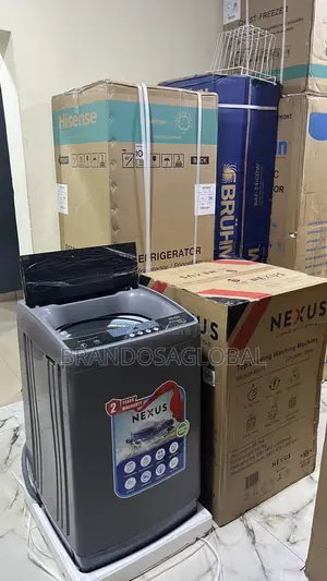 Nexus 8.5KG Top Loader – Powerful Automatic Washing Appliance
