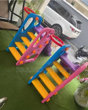 Slide and Basketball Set