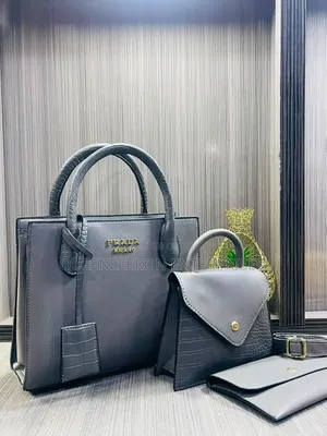 Ladies Beautiful 3in1 Quality Prada Milano Handbags