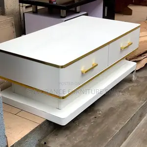 Center Table Produced With a White Agf Material Available