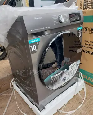 10kg Hisense Inverter Front Load Automatic Washing Machine Wash Spin
