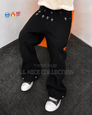 Men Luxury Jean Trousers