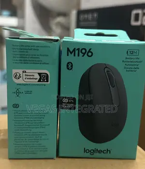Logitech M196 Bluetooth Wireless Mouse, Compact and Portable Mouse