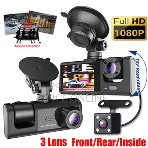XVIP EXCLUSIVE QUALITY Generic 3-Channel Car DVR Dash Camera System.