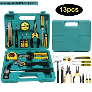 13 in 1 Home Car Repair Tools Box Kit Set
