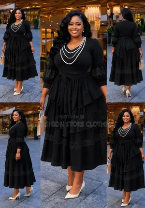 Elegant 3 Quarter Gown