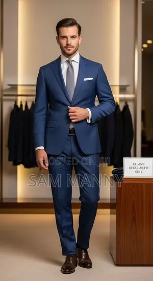 Navy Blue 2piece Suit