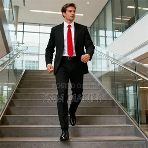 Black Corporate Male Suits