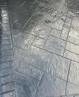 Stamp Floor , Big Ashler , Color Hardener , Polish
