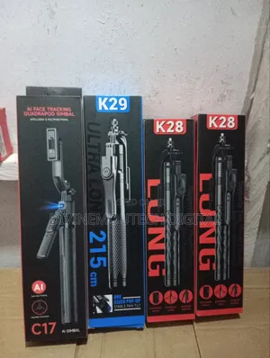 Selfie Tripod With Ai Bluetooth and Others