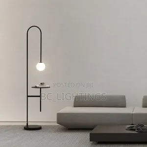 Nordic Simple Iron Floor Lamp for Living Room Bedroom Study Room