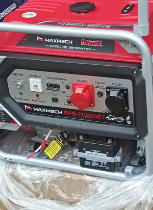 Maxmech 3phase RFS 17000 Petrol Generator Copper Coil