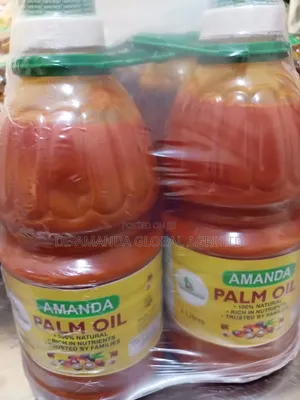 De-Amanda Palm Oil 2 Litres – 100% Pure Natural Red Palm Oil