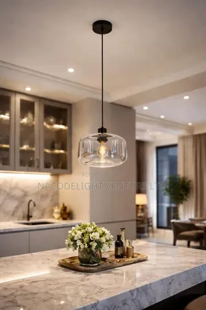 Multimedia Galaxy Glass Pendant Light