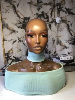 Realistic Female Glammed Mannequin for Wig/Jewellery/Autogele Display